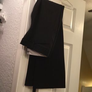 Junior fit black dress pant